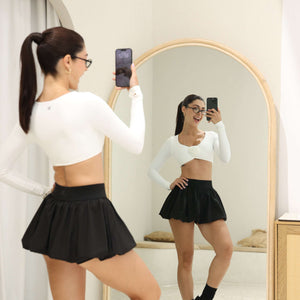 TUTU skirt – skirt with a rounded volume silhouette and built-in inner shorts – Hype Harmony (photo 5 of 12)