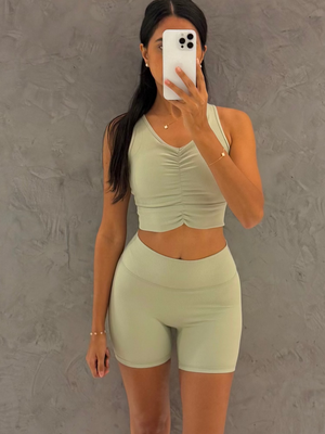 Anywhere-Ribbed Short – ribbed shorts with a clean, stable waistband – Hype Harmony (photo 15 of 21)