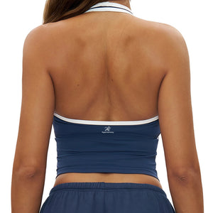 Day2Night Top – halter-neck top with clean contrast piping – Hype Harmony (photo 8 of 15)