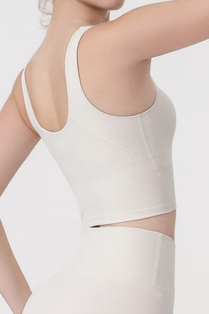 Offline Top – V-neck sleeveless cropped top with minimal seams – Hype Harmony (photo 13 of 13)