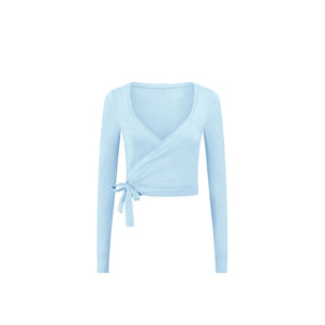 Twisted Wrap – wrap-construction top with a lightweight, fluid fabric drape – Hype Harmony (photo 15 of 22)