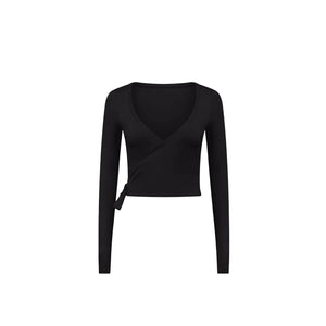 Twisted Wrap – wrap-construction top with a lightweight, fluid fabric drape – Hype Harmony (photo 20 of 22)