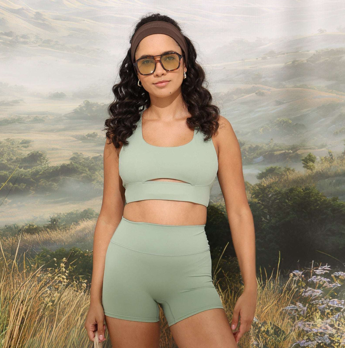 Day Out Top in Olive – front-cutout top with a strappy back – Hype Harmony