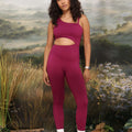 Crossline Jumpsuit – one-shoulder jumpsuit with a diagonal cut-out and fitted silhouette – Hype Harmony (photo 5 of 17)