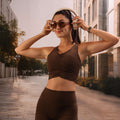 Anywhere Top – ribbed cropped top with a racerback – Hype Harmony (photo 2 of 11)
