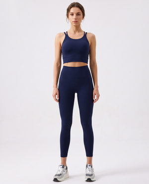 Crossline Top – top with a rounded front neckline and a structured strap back