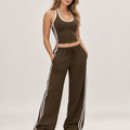Day2Night Top – halter-neck top with clean contrast piping – Hype Harmony 