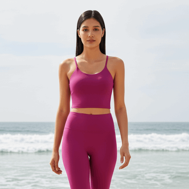 Default Top – cropped tank top with minimal seams and an easy stretch – Hype Harmony (photo 1 of 11)