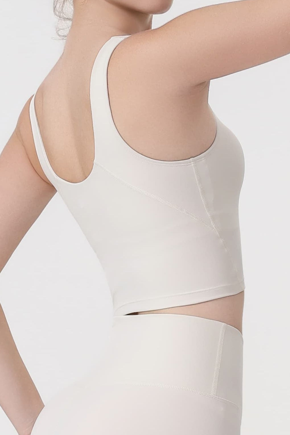 Offline Top – V-neck sleeveless cropped top with minimal seams – Hype Harmony (photo 13 of 13)