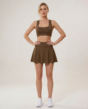 Ripple Top – wrap-front top with an open back – Hype Harmony