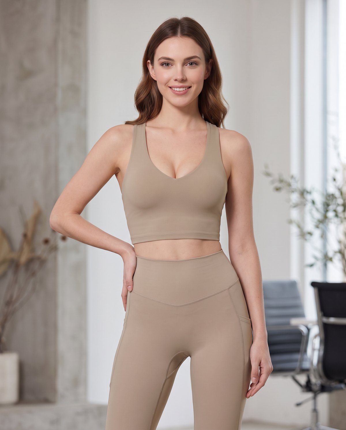 Velo Top – cropped tank top with a light, smooth stretch – Hype Harmony
